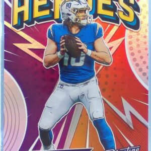 2023 Prestige Justin Herbert #H-4 Chargers Heroes