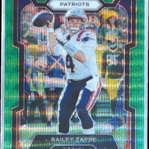 2023 Prizm Bailey Zappe Green Wave #200 Patriots