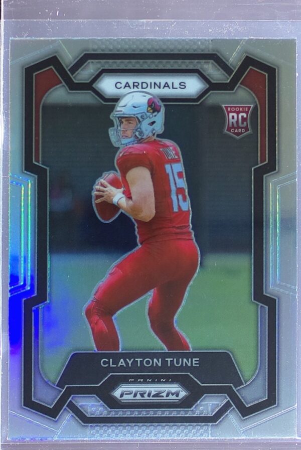 2023 Prizm Clayton Tune Silver RC #302 Cardinals
