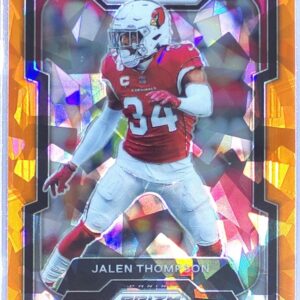 2023 Prizm Jalen Thompson Orange Ice #8 Cardinals