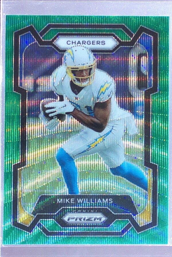 2023 Prizm Mike Williams Green Wave #161 Chargers