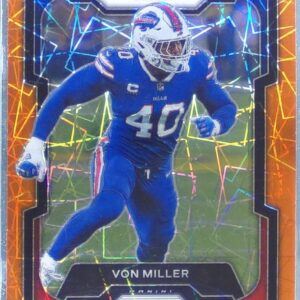 2023 Prizm Von Miller Orange Lazer #36 Bills