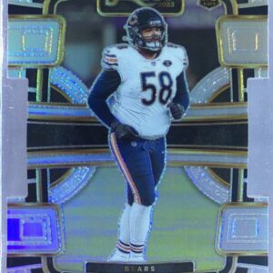 2023 Select Darnell Wright Silver Prizms Die Cuts RC #17 Bears