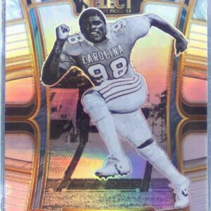 2023 Select Draft Picks Lawrence Taylor Silver Prizm #81 Heels
