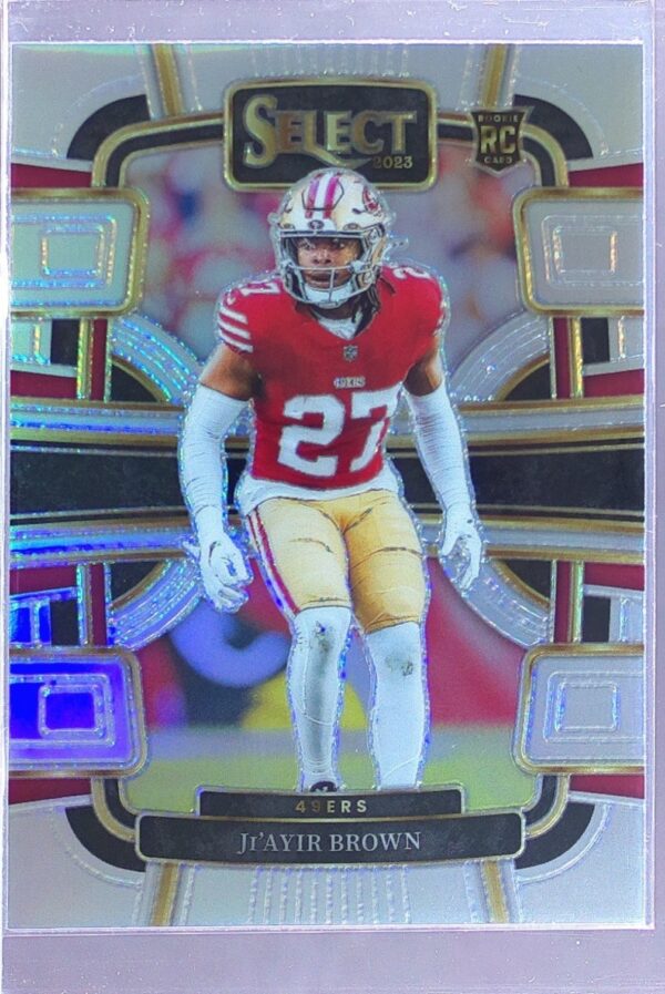 2023 Select Ji'Ayir Brown Silver Prizms RC #91 49ers