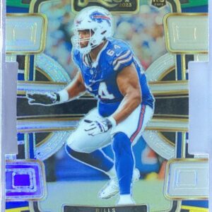 2023 Select O'Cyrus Torrence Green and Yellow Prizms Die Cuts RC #12 Bills