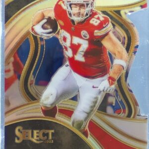 2023 Select Travis Kelce Silver Prizms Die Cuts #215 Chiefs