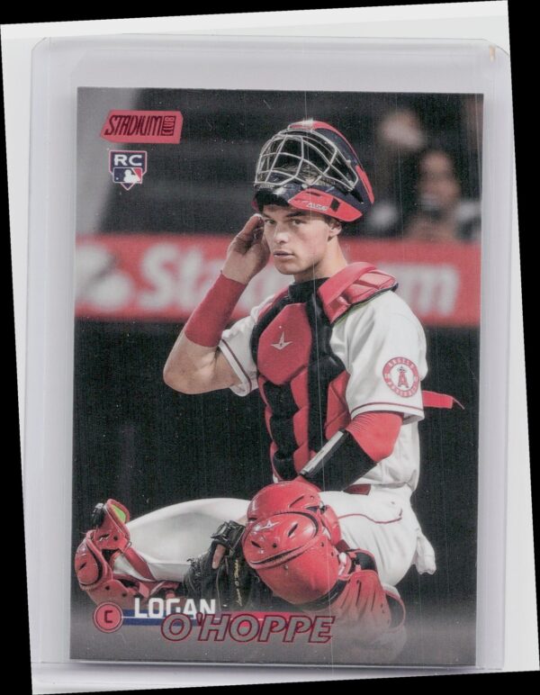 2023 Stadium Club Logan O'Hoppe Rookie #110 Angels