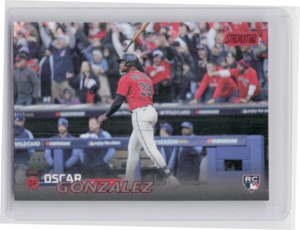 2023 Stadium Club Oscar Gonzalez Rookie #263 Guardians