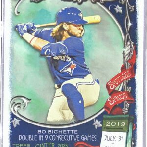 2023 Topps Allen & Ginter Bo Bichette #SS-2 Jays Spotless Spans