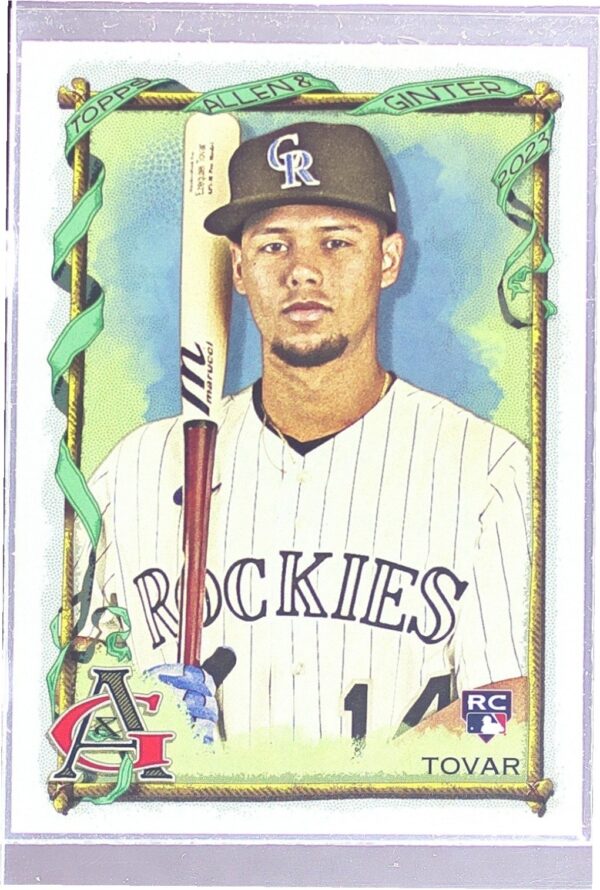 2023 Topps Allen & Ginter Ezequiel Tovar RC #88 Rockies