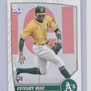 2023 Topps Big League Esteury Ruiz RC #13 Athletics