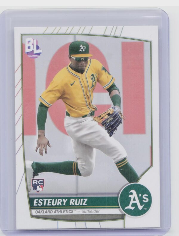 2023 Topps Big League Esteury Ruiz RC #13 Athletics