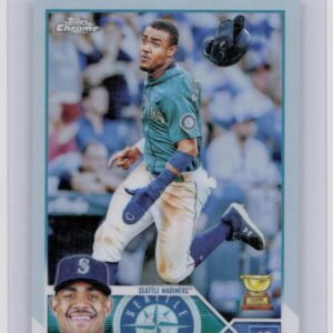 2023 Topps Chrome Julio Rodriguez rookie #200 Mariners