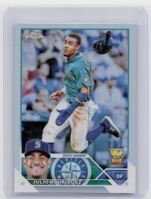 2023 Topps Chrome Julio Rodriguez rookie #200 Mariners