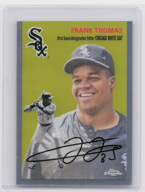 2023 Topps Chrome Platinum Anniversary Frank Thomas #451 Sox