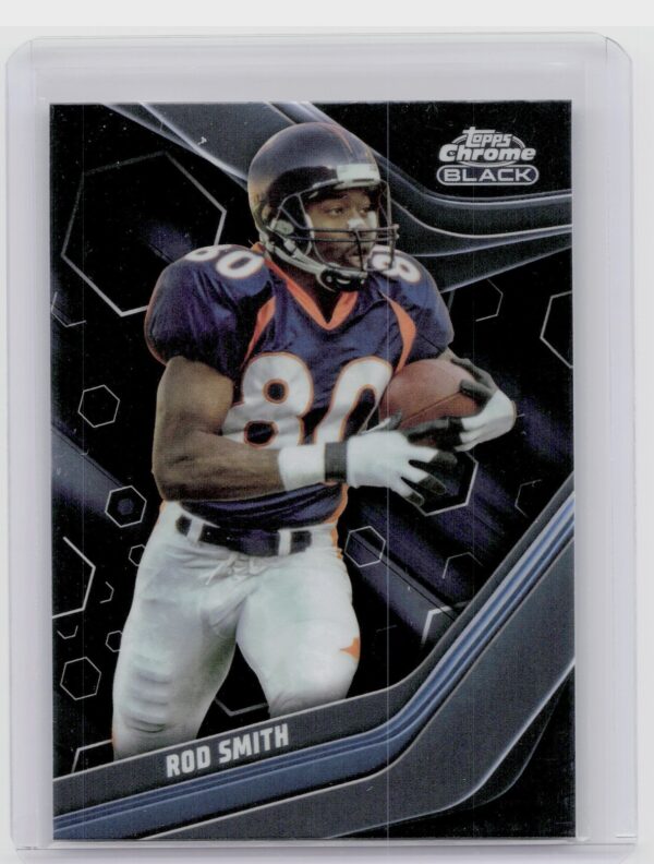 2023 Topps Composite Topps Chrome Black Rod Smith #117 Broncos