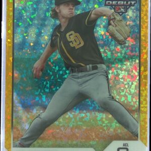 2023 Topps Pro Debut Dylan Lesko Chrome Gold Mini Diamond Refractor /50 #PDC-181
