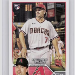 2023 Topps Update Corbin Carroll Rookie Debut #US244 Diamondbacks