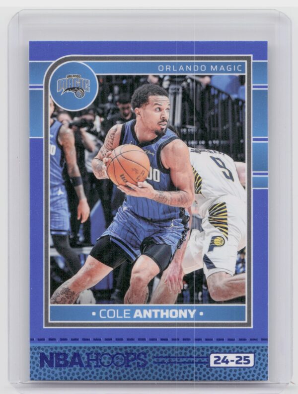 2024-25 Hoops Cole Anthony Purple #178 Magic