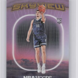 2024-25 Hoops Zach Edey RC #14 Grizzlies Skyview Holo