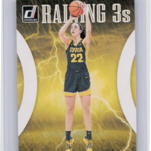 2024-25 Panini Caitlin Clark Collection #R2 Hawkeyes Raining 3s