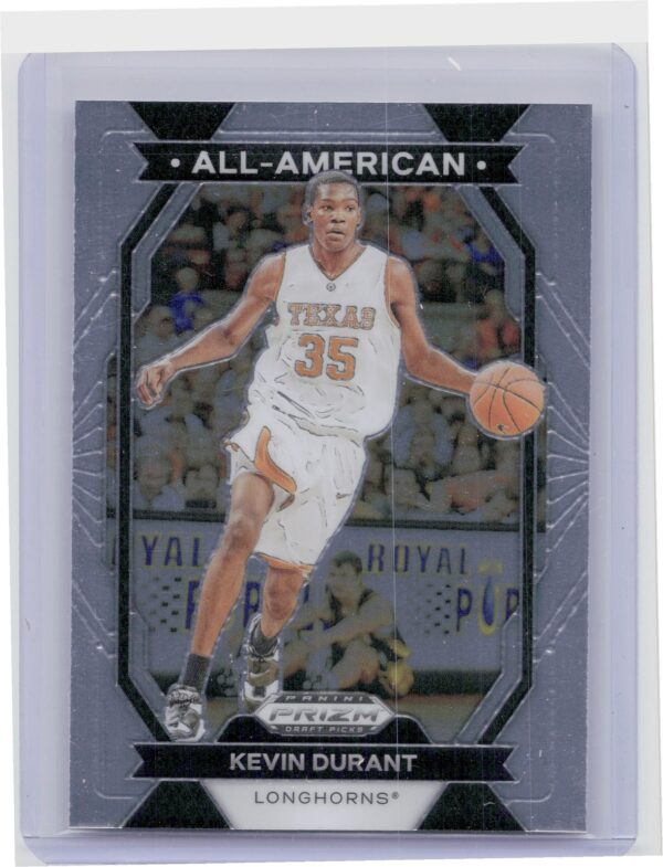 2024-25 Panini Prizm Draft Picks Kevin Durant All American #5 Longhorns