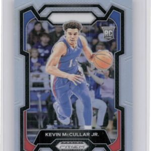 2024-25 Panini Prizm Draft Picks Kevin McCullar Jr. Prizms Silver RC #19 Jayhawk