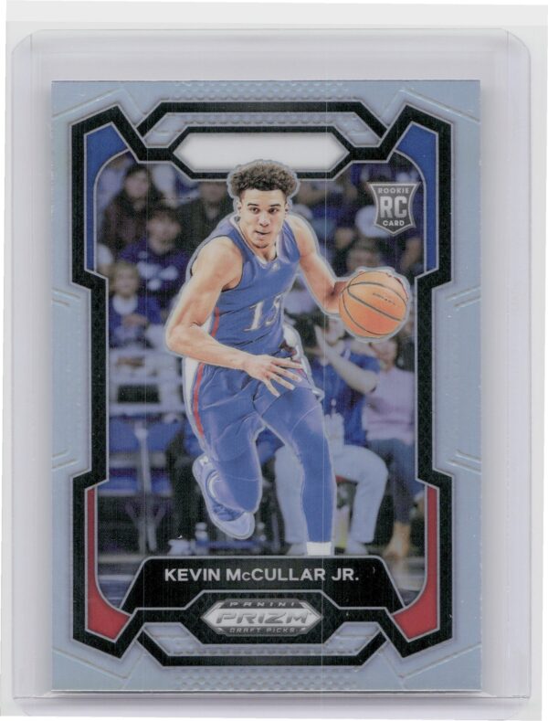 2024-25 Panini Prizm Draft Picks Kevin McCullar Jr. Prizms Silver RC #19 Jayhawk