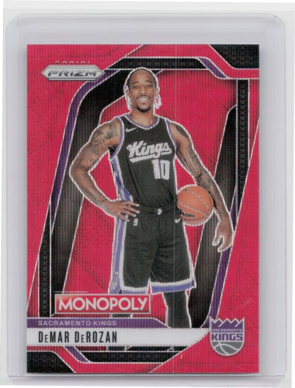 2024-25 Panini Prizm Monopoly DeMar DeRozan Red Prizms #38 Kings