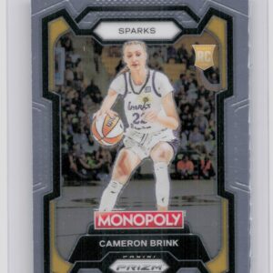 2024-25 Panini Prizm Monopoly WNBA Cameron Brink RC 39 Sparks
