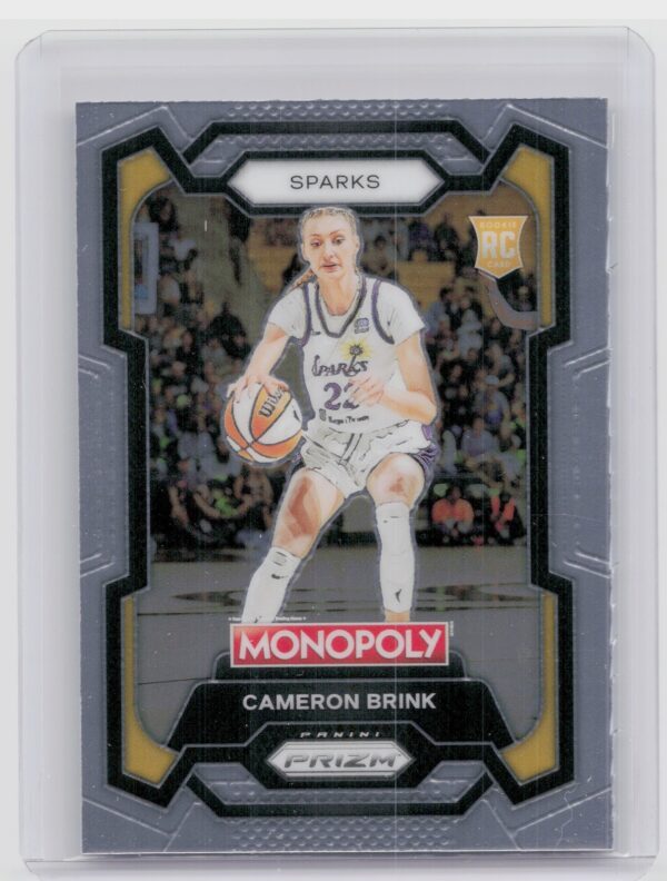 2024-25 Panini Prizm Monopoly WNBA Cameron Brink RC 39 Sparks