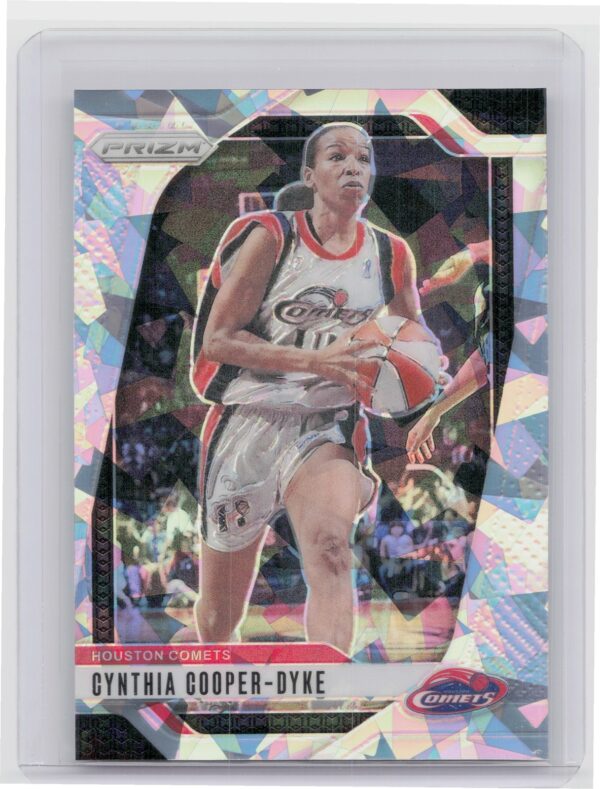 2024-25 Panini Prizm WNBA Cynthia Cooper-Dyke Ice Prizms #21 Comets