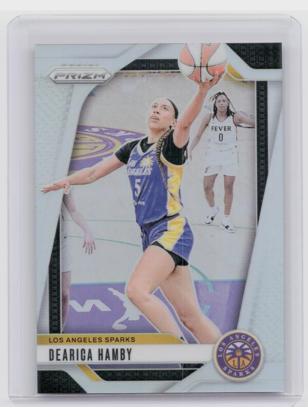 2024-25 Panini Prizm WNBA Dearica Hamby Silver Prizm #19 Sparks