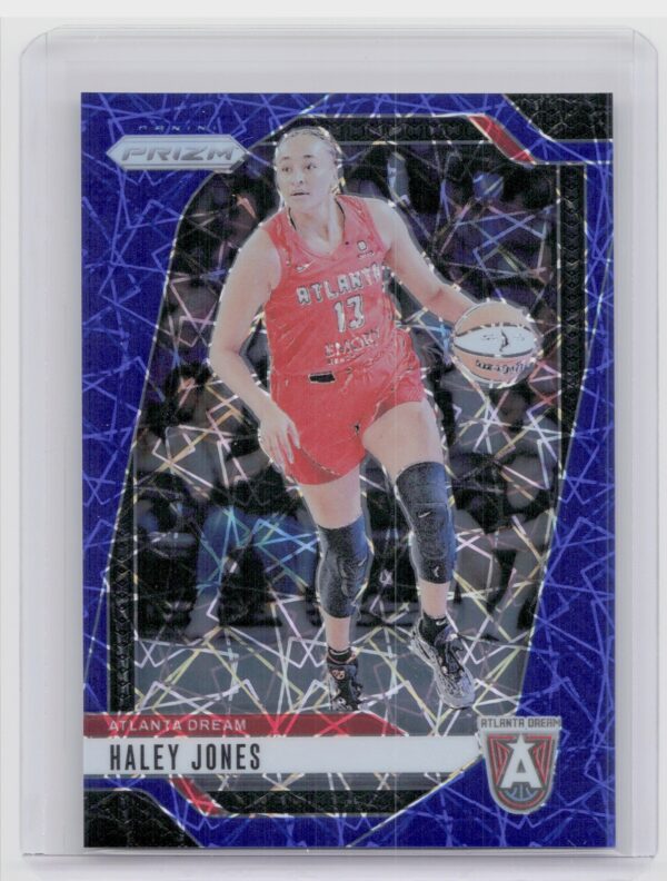 2024-25 Panini Prizm WNBA Haley Jones Blue Velocity Prizms #2 Dream
