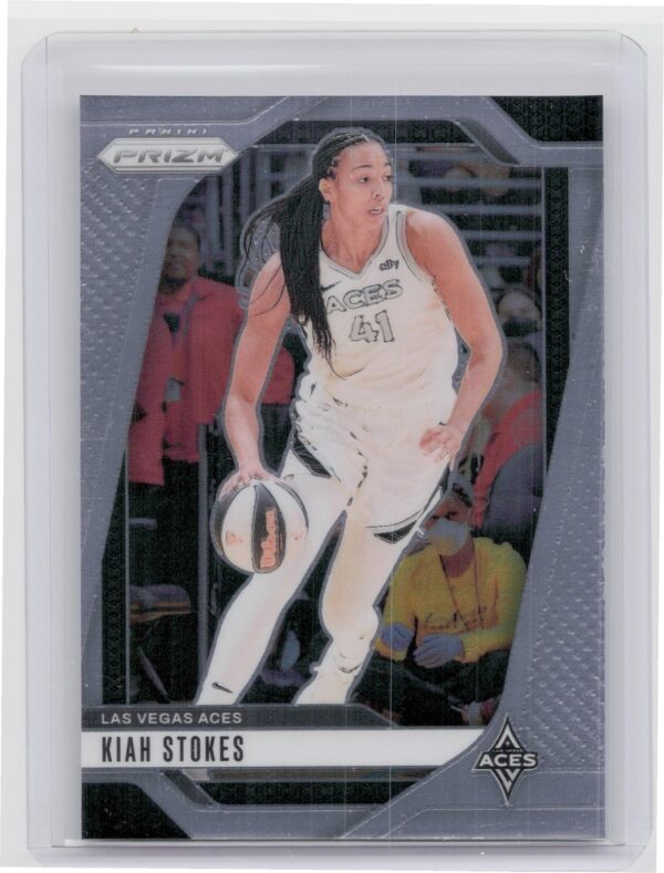 2024-25 Panini Prizm WNBA Kiah Stokes 122 Aces