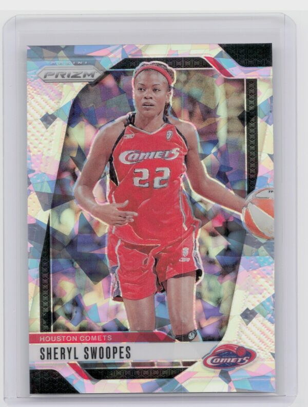 2024-25 Panini Prizm WNBA Sheryl Swoopes Ice Prizms #74 Comets