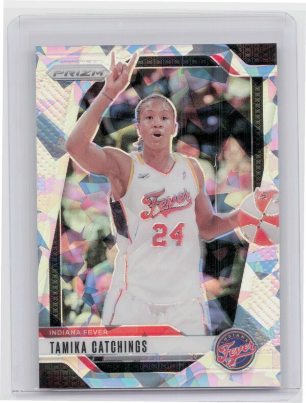 2024-25 Panini Prizm WNBA Tamika Catchings Ice Prizms #40 Fever