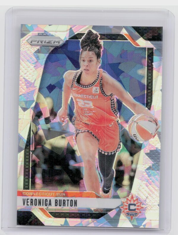 2024-25 Panini Prizm WNBA Veronica Burton Ice Prizms #35 Sun