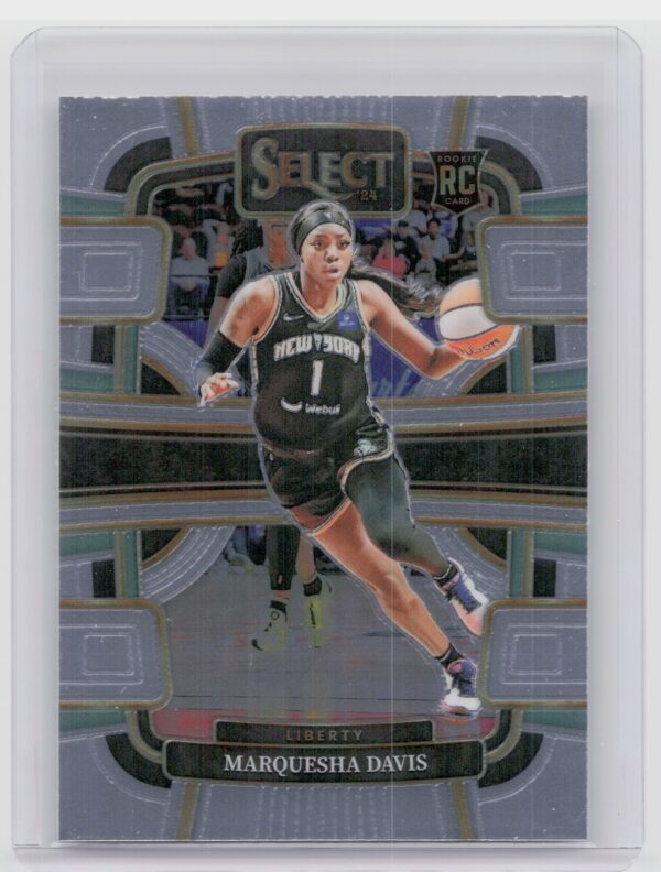2024-25 Panini Select WNBA Marquesha Davis RC 41 Liberty