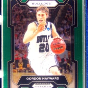 2024-25 Prizm Draft Picks Gordon Hayward Prizms Green #74 Bulldogs