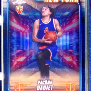 2024-25 Topps Chrome Pacome Dadiet RC 172 Knicks