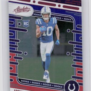 2024 Absolute Adonai Mitchell Red and Blue RC 151 Colts