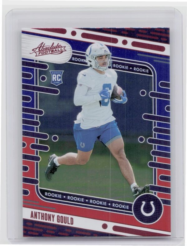 2024 Absolute Anthony Gould Red and Blue RC 192 Colts