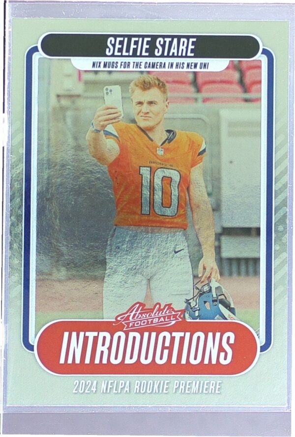 2024 Absolute Bo Nix RC #I-BNX Broncos Introductions