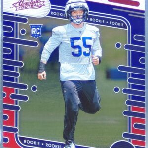 2024 Absolute Braden Fiske Red and Blue RC #139 Rams