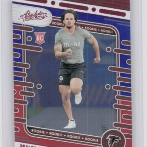 2024 Absolute Bralen Trice Red and Blue RC 163 Falcons