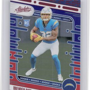 2024 Absolute Brenden Rice Red and Blue RC 199 Chargers