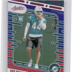 2024 Absolute Chop Robinson Red and Blue RC #121 Dolphins