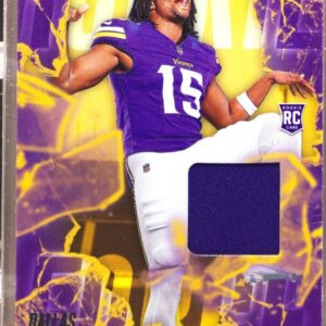 2024 Absolute Dallas Turner RC JSY #RF-DTR Vikings Rookie Force